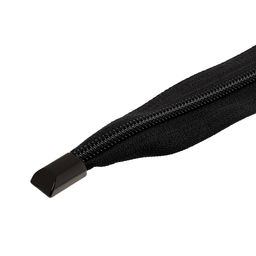 Фурнитура металл Gamma LTZ-03 Наконечник для молний 16х10х6 мм 5 x 1 шт в пакете с картонным еврослотом №02 под черный никель