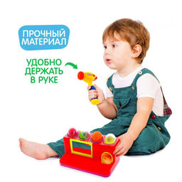 Развивающая игрушка Стучалка, звуковые эффекты, работает от батареек, МИКС - Simaland фото 5