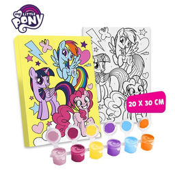 Картина по номерам, 20 х 30 см Друзья, My Little Pony
