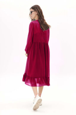 Платье 4771 бордовый - Fantazia mod фото 2