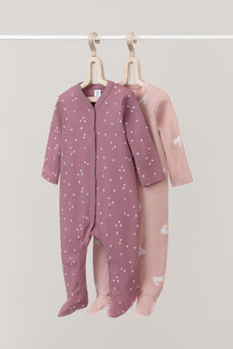 Crockid _ К 6025-2уп/цветочные снежинки,зайчики комбинезон (слип) яс  фото 2