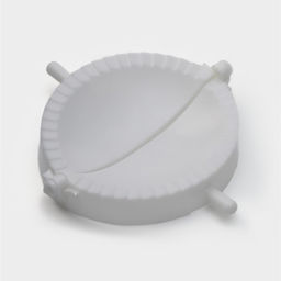 Форма для лепки вареников Доляна, d=12 см, белая