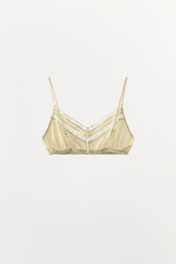 BRALETTE POINTELLE ENCAJE / Crudo - Zara фото 6