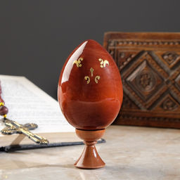 Сувенир Яйцо на подставке икона Божья Матерь Феодоровская - Simaland фото 2