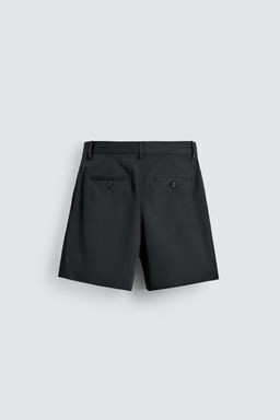 BERMUDA CORTA PLIEGUES AARON LEVINE X ZARA / Negro