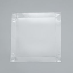 Цена за 5 шт. Коробка для печенья, кондитерская упаковка с пластиковой крышкой, «Шёлковая любовь», 21×21×3 см