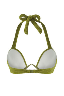 TRENDYOLMILLA Haki Balkonet Ters V Balenli Dokulu Bikini Ustu TBESS25BU00002 фото 12