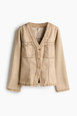 Chaqueta denim entallada
