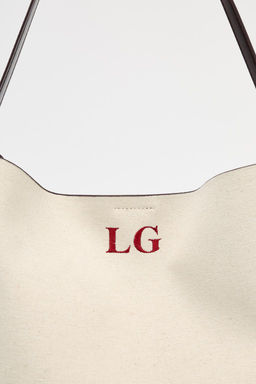 MAXI CANVAS BUCKET BAG - Zara фото 6