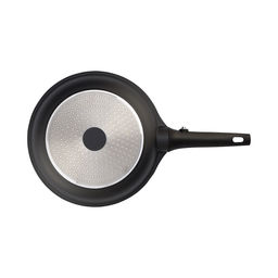 0103 GIPFEL Сковорода MARINELLA 28х6см из литого алюминия, с индукционным дном, с премиальным 3-слойным антипригарным мраморным покрытием Whitford QuanTanium, cо съемной бакелитовой ручкой. Толщина: 2,0/4,5мм  фото 2