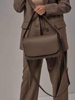 Сумка на плечо Deboro 30512 тауп