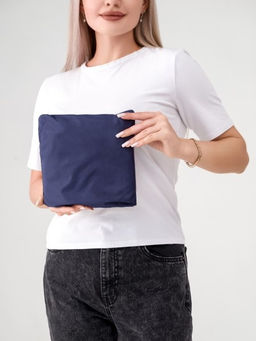 Дождевик с капюшоном синий - Гобеленглавснаб фото 3