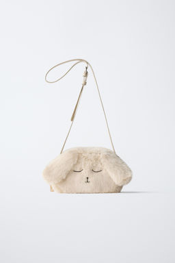 BUNNY FAUX FUR CROSSBODY BAG