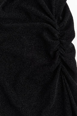 Glittery one-shoulder dress - H&m фото 7