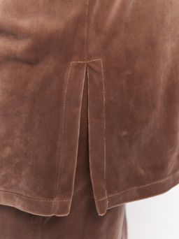 Костюм велюровый KO11311BEG18