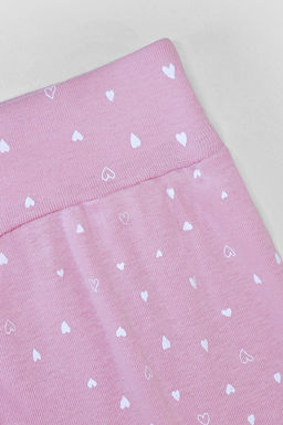 Арт. 9113 Пижама с шортами 42-50 (5 шт) Цвет:верх- пудра, низ- пудра