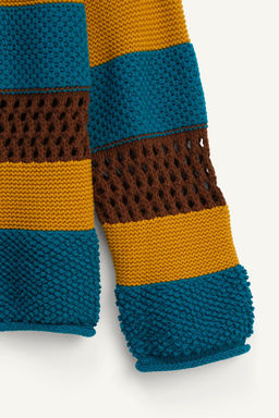 LIMITED EDITION COMBINED TEXTURES SWEATER - Zara фото 8