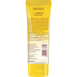 Солнцезащитный крем для лица Sun Defence SPF 50 PA+++ 7677080 - Jovees фото 2