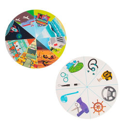 Развивающая игра с прищепками Профессии и транспорт, по методике Монтессори - Iq-zabiaka фото 3