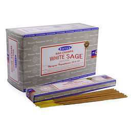 Благовония Satya White Sage 15gm уп-12шт Белый Шалфей