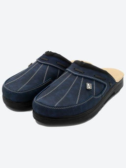 500 | Ivan | Темно-синие мужские медицинские сабо с закрытым носом - Milka shoes&more фото 2