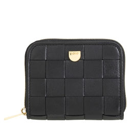 Итальянский кожаный кошелек для карт DuDu серии Hokkaido | черно-розовый - Dudubags фото 2