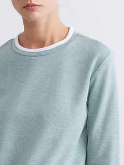 Bisiklet Yaka Kad?n Sweatshirt