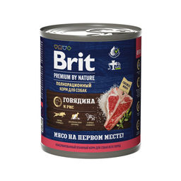 Консервы Premium by Nature с говядиной и рисом для взрослых собак всех пород 5051168