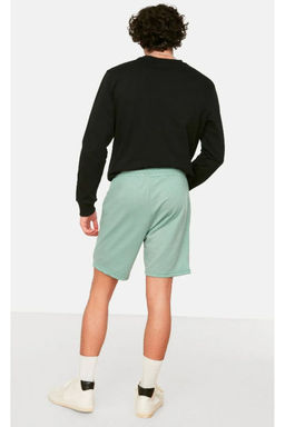 TRENDYOL MAN Mint Regular/Normal Kesim Orta Boy Geometrik Bask?l? Sort TMNSS21SR0137 - Trendyolmilla фото 4