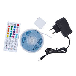 ULS-A01 10M/RGB/BT RRP24C01 Комплект светодиодной ленты c Bluetooth, 10м. RGB свет. Адаптер 24Вт. Контроллер с пультом в/к. TM Uniel