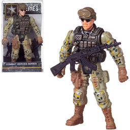 Фигурка солдатика в коробочке Герои серия 2 , в дисплее 24шт