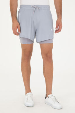 Мужские серые вязаные шорты Неожиданная скидка в корзине - U.s. polo assn фото 2