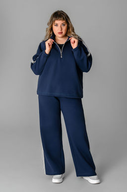 Арт. 2917 Костюм женский с начесом 46-54 (5 шт) Цвет:индиго - Калинка фото 9