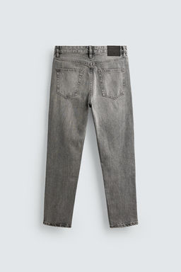 JEANS SLIM TAPERED FIT / Gris - Zara фото 12