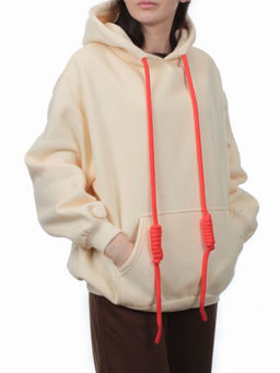 2226 MILK Толстовка женская (85% хлопок, 10% полиэстер, 5% спандекс) - Fashion фото 2