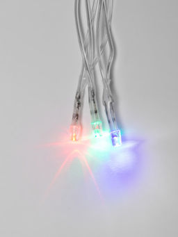ULD-N4207-320/DTA MULTI IP20 Сетка светодиодная, 4,2х0,75 м, 320 led, разноцветная, с контроллером, провод прозрачный, IP20 - Volpe фото 5