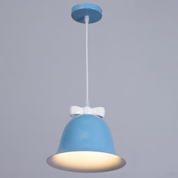 Светильник «Микки» Е27 40 Вт голубой белый 23×23×19-119 см BayerLux