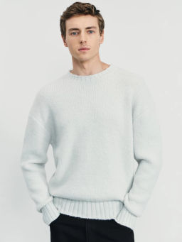 Джемпер regular fit с добавлением шерсти / Zarina