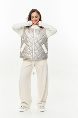 Жилет AVE RARA 1072/1 песочный-металлик