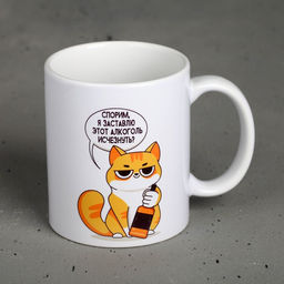 Кружка чайная керамическая «Кружка того, кто знает толк в тусовках», 320 мл, 18+