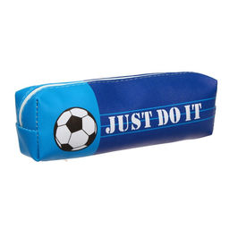 Пенал школьный на молнии Calligrata «Футбольный мяч», 1 отделение, МИКС