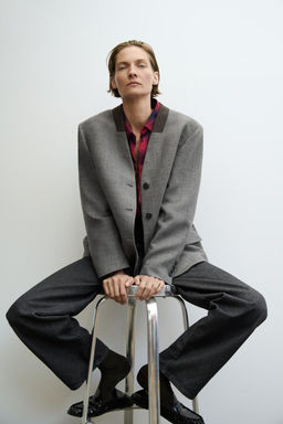 ZW COLLECTION STRAIGHT-LEG MID-RISE JEANS - Zara фото 13