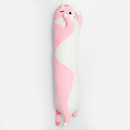 Мягкая игрушка Котик, 110 см, цвет розовый - Simaland фото 3