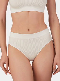 TEKSA WHB 001 Трусы женские высокая талия milk
