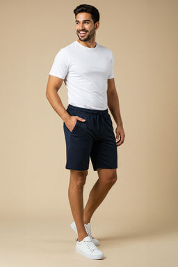 Lacivert Regular/Normal Kesim Basic Sort&Bermuda TMNSS20SR0068