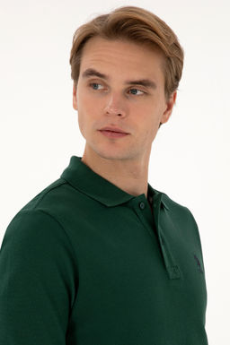 Erkek Koyu Ye_il Basic Sweatshirt Sepette S_rpriz _ndirim - U.s. polo assn фото 2