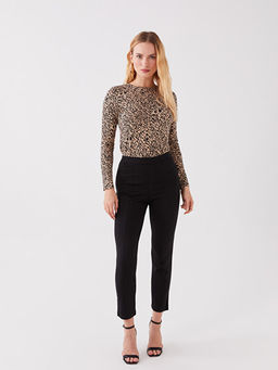 Beli Lastikli Dar Fit Kad?n Pantolon