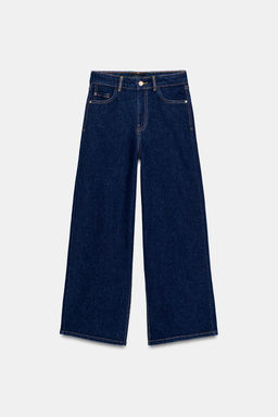 JEANS Z1975 CULOTTE TIRO ALTO COMFORT / Azul - Zara фото 10