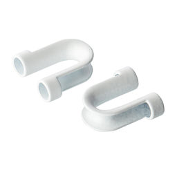 Концевик металл Gamma GB 1657 декоративные в пакете 20 шт №02 Белый