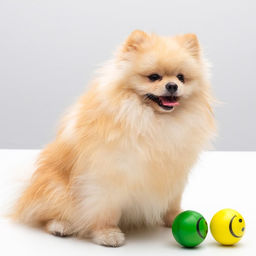 Цена за 2 шт. Мячик зефирный Смайлик, 6,3 см, микс цветов - Пижон фото 7